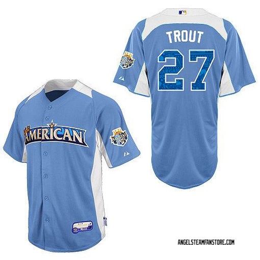 mike trout all star jersey youth